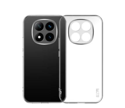 Covers Alpha LOLA Hard TPU Back Cover for Redmi Note 14 pro 4G clear