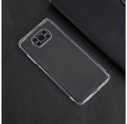 Alpha LOLA S TPU Back Cover for Xaiomi Poco X3 or X3 pro clear