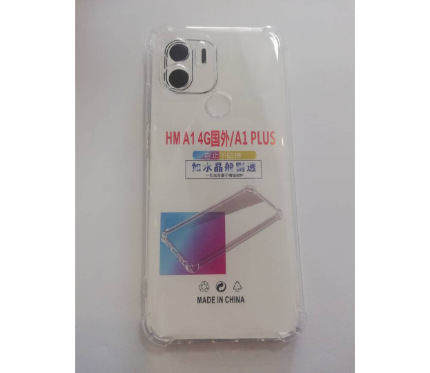Covers Alpha LOLA Hard TPU Back Cover for Redmi A1_A1 plus clear
