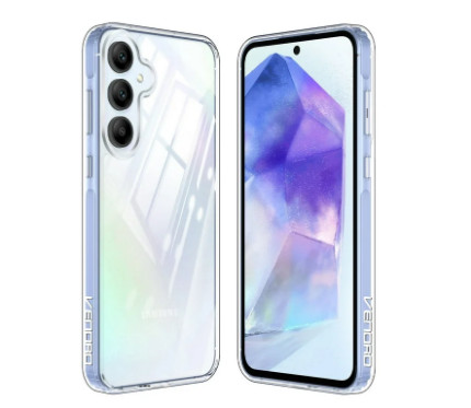 Covers Alpha LOLA Hard TPU Back Cover for Samsung A55 5G clear