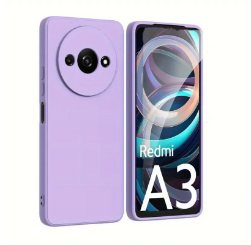Alpha LOLA Hard TPU Back Cover for Radmi A3 purple