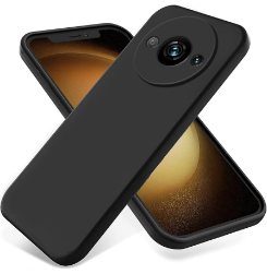 Alpha LOLA Hard TPU Back Cover for Radmi A3 Black