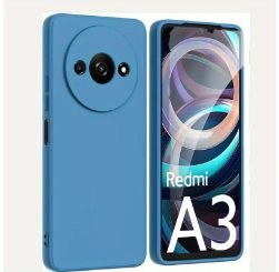 Alpha LOLA Hard TPU Back Cover for Radmi A3 Indigo blue
