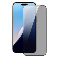 DUX PRIVACY_IP16 Full Screen Glass_Black For iPhone 16 Pro