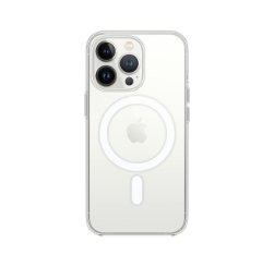Apple Magnetic Silicone Case For Iphone 13 pro Clear