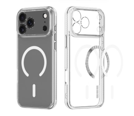 Covers DUX Clin Mag Series Case for iPhone 17 Pro Clear