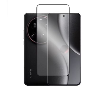 Screen Protector CURVED_65 Full Screen Glass_Black For Xiaomi XM 15 Ultra