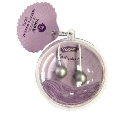 Wire Headset  Yookie Headphone YK770 White