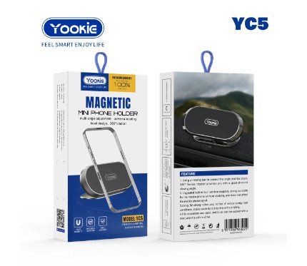 Other Accessories Yookie YC05 Magnets Car Phone Holder Black