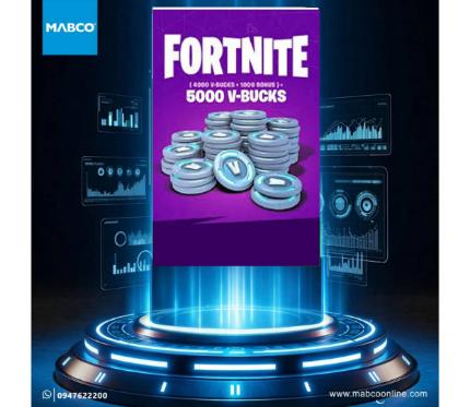 CD library  Fortnite Card 5000 Vbucks USA