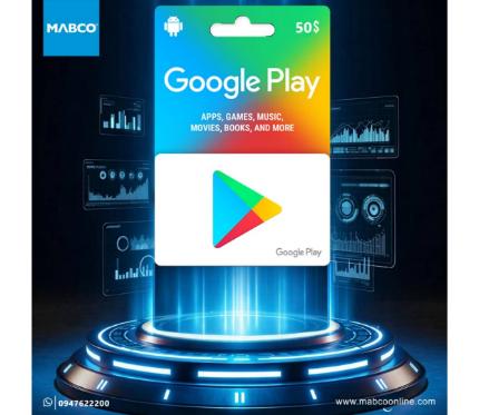CD library  Google Play USA Card 50