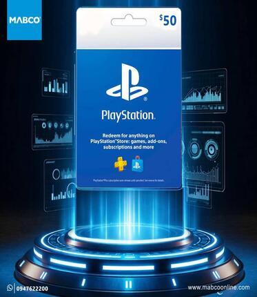 CD library  PlayStation Card USA 50_