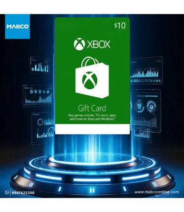 CD library  Xbox Card USA 10