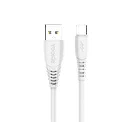 Yookie EC19 fast Cable USB C to Type c 30W 1M white