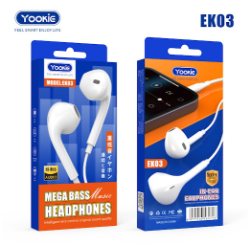 Yookie Headphone EK03 White