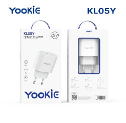 Yookie KL05Y fast charger PD 25W C_C Fast charger White