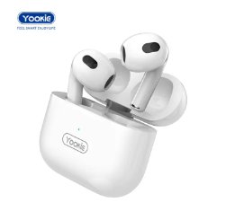 Yookie Blutooth YW15 ANC Wireless earbuds White