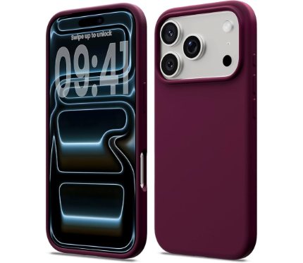   Iphone 17 Pro Max Silicone case Burgundy