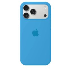  Iphone 17 Pro Max Silicone case blue