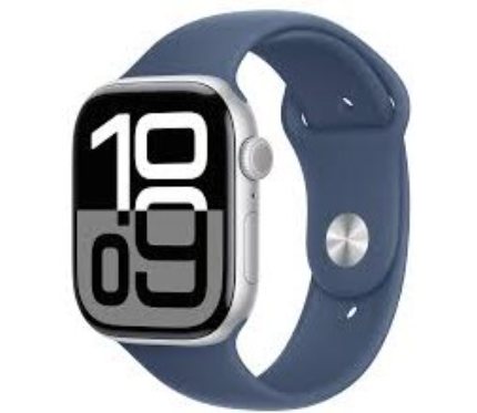 Iphone Accessories Apple Watch S10 GPS Silver Aluminum Case With Band 46MM