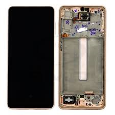 LCD A33_5G With frame Gold Peach