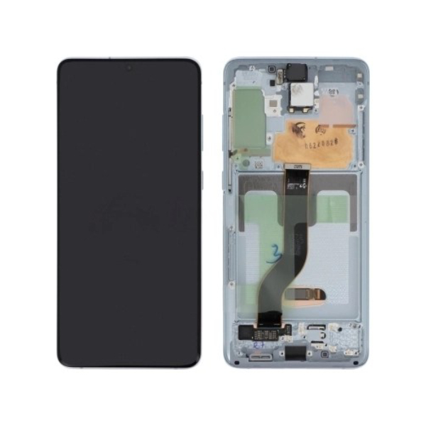 LCD S20 with frame BLUE No CAMERA