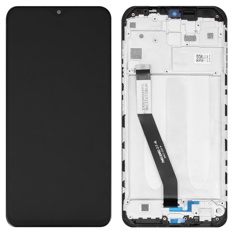 LCD Xiaomi Redmi 9 Black with frame
