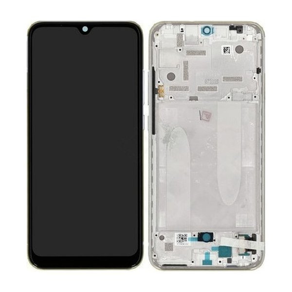 LCD Mi A3 Silver with frame