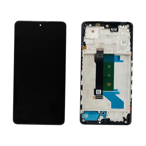 LCD Redmi Note 12 Pro Plus 5G with frame Black