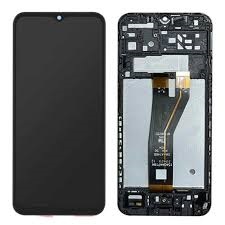 LCD A14 5G 2023 With frame 48 charging pin Black