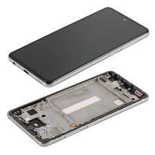 LCD TOUCH A52s With frame WHITE